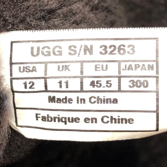 UGG Hartsville Brown Leather Winter Boots 12