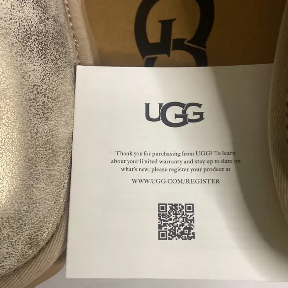 UGG Keegan metallic slipper shoes