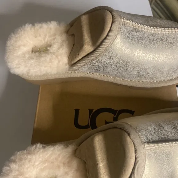 UGG Keegan metallic slipper shoes