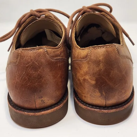 Ugg Men Hixson Brown Leather Oxford Lace Up Dress Shoes Size 13 Work Office Wear