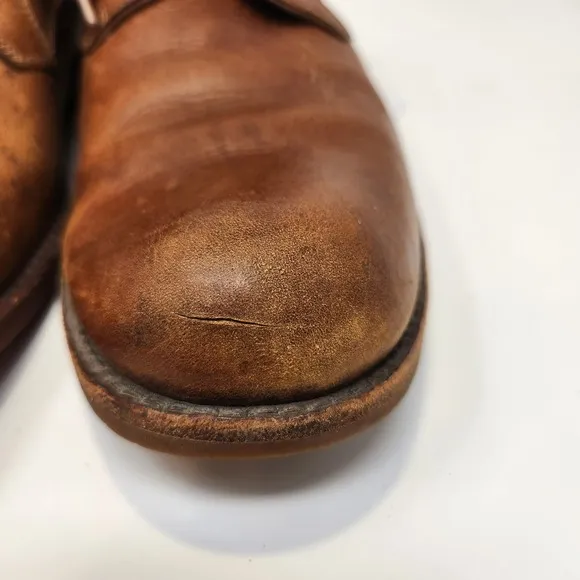 Ugg Men Hixson Brown Leather Oxford Lace Up Dress Shoes Size 13 Work Office Wear