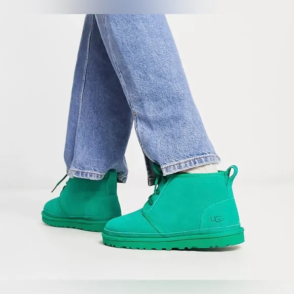 UGG Neumel Classic Emerald Green Women’s Chukka Boots Size 7 NWT