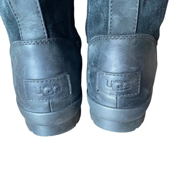 Ugg Zarina Black Waterproof Boots NWOB size 8.5