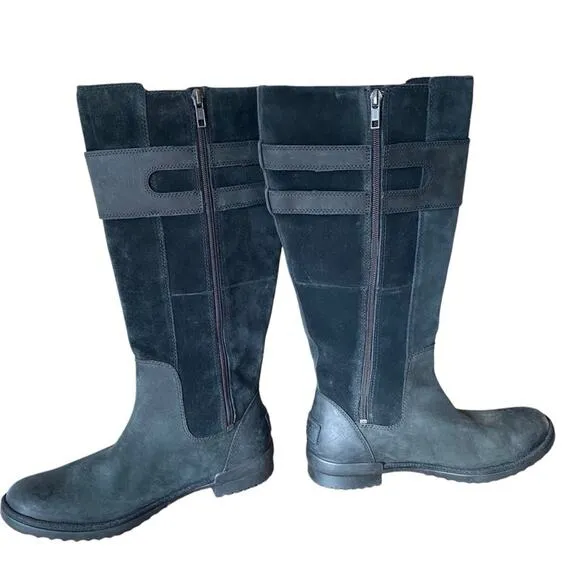 Ugg Zarina Black Waterproof Boots NWOB size 8.5