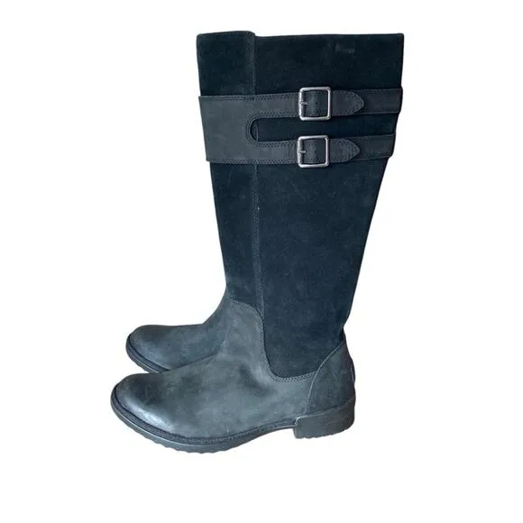 Ugg Zarina Black Waterproof Boots NWOB size 8.5
