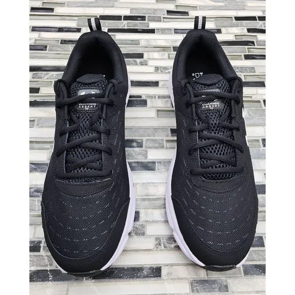 Under Armour Charged Assert 10 Black Men's Running Shoes Size 11 4E
