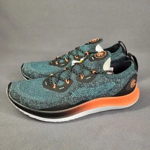 Under Armour Curry Flow Go Running Shoes Mens‎ 14 Black Fresco Blue 3025878-001