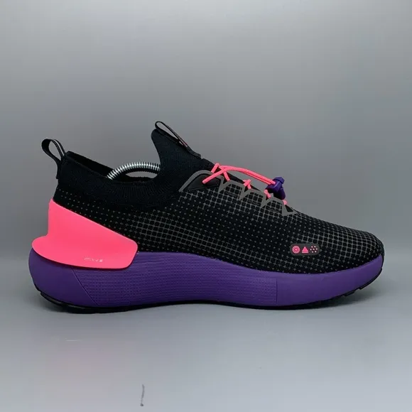 Under Armour Hover Phantom 3 SE Storm Pink Running Shoes Men's Sz 11 EU45