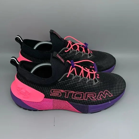 Under Armour Hover Phantom 3 SE Storm Pink Running Shoes Men's Sz 11 EU45