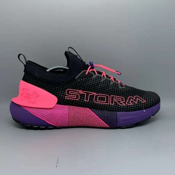 Under Armour Hover Phantom 3 SE Storm Pink Running Shoes Men's Sz 11 EU45