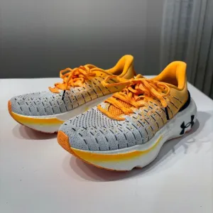 Under Armour Infinite Elite UA We Run Orange White Women's Running Sneakers Sz 9