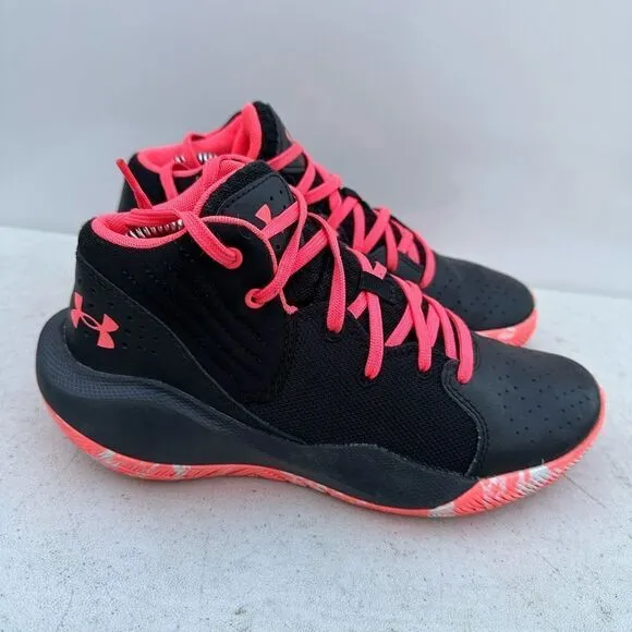Under Armour Kids Jet 21 Basketball Shoes Size 5Y Sneakers Youth Running Black