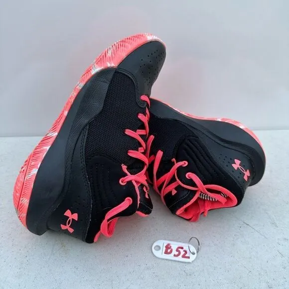 Under Armour Kids Jet 21 Basketball Shoes Size 5Y Sneakers Youth Running Black
