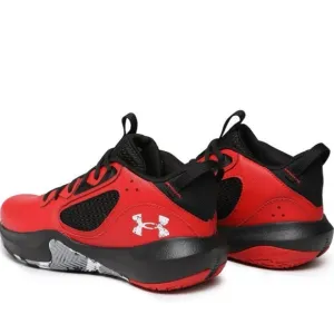 Under Armour Lockdown 6 Basketball Shoes - Red &amp; Black