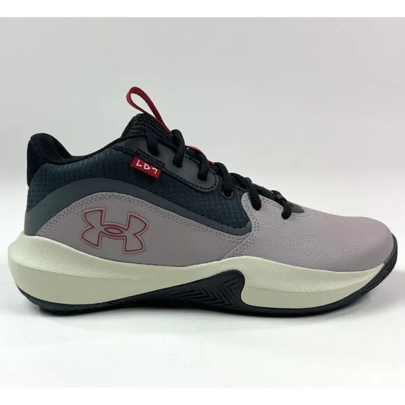 Under Armour Lockdown 7 Mens 8.5 Womens 10 Tetra Gray Basketball 3028512-101