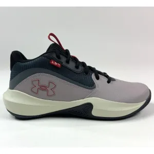 Under Armour Lockdown 7 Mens 8.5 Womens 10 Tetra Gray Basketball 3028512-101
