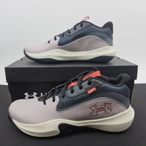 Under Armour Lockdown 7 Tetra Gray Basketball Shoes 3028512-101 Men's Size 11.5