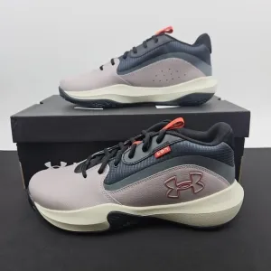 Under Armour Lockdown 7 Tetra Gray Basketball Shoes 3028512-101 Men's Size 11