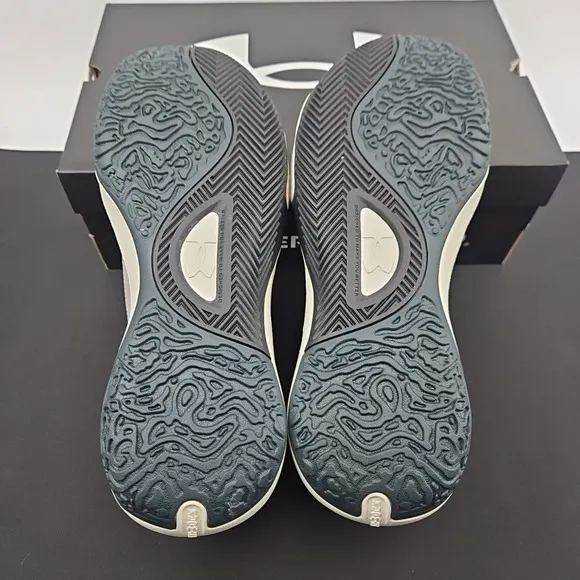 Under Armour Lockdown 7 Tetra Gray Basketball Shoes 3028512-101 Mens Size 13 New