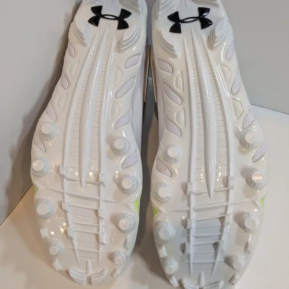 Under Armour Shoes Mens 13  Highlight Hammer Football Cleats Sneakers White