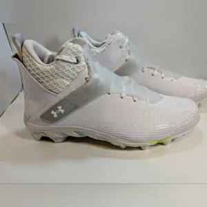 Under Armour Shoes Mens 13  Highlight Hammer Football Cleats Sneakers White