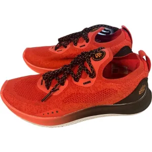 Under Armour UA Curry Flow Go Running Shoes 3023814-604 Size 7.5 Coral