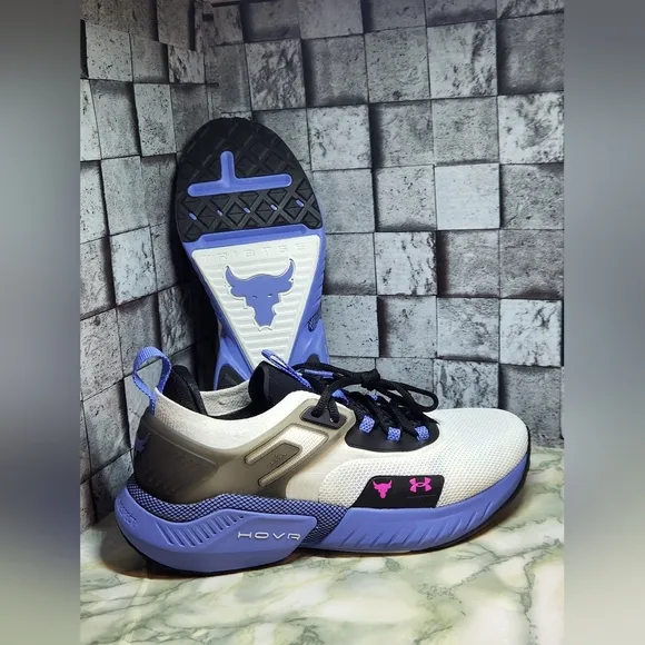 Under Armour UA Project Rock 5 Girl Dad Cross Training Workout Shoes Size 10.5