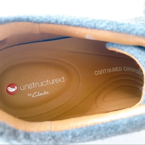 Unstructured By Clarks Un Maui Gray Sneakers US8M