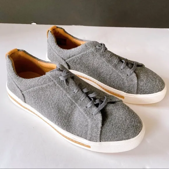 Unstructured By Clarks Un Maui Gray Sneakers US8M