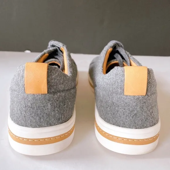 Unstructured By Clarks Un Maui Gray Sneakers US8M