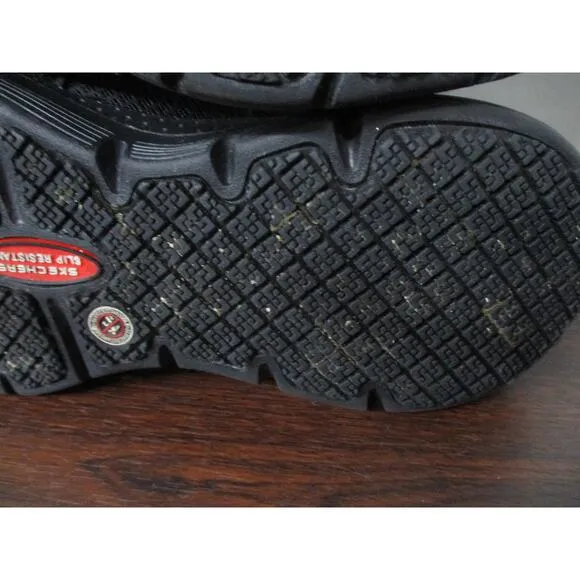 Used SKECHERS Men's Work Tineid Shoes - Size 10.5 US