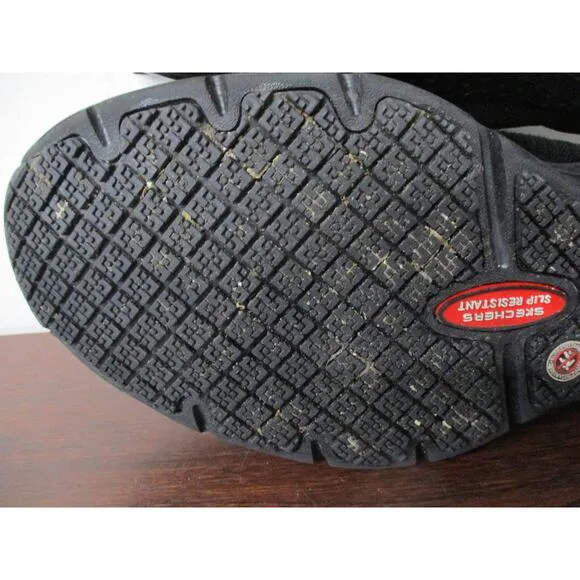 Used SKECHERS Men's Work Tineid Shoes - Size 10.5 US