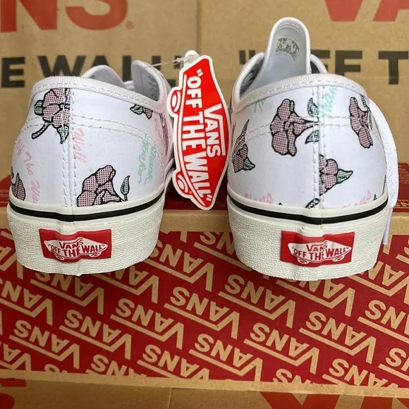 Vans Authentic (Thank You Flor) True White/Trwht sneakers WMNS