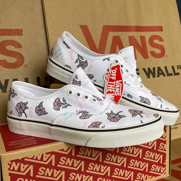 Vans Authentic (Thank You Flor) True White/Trwht sneakers WMNS