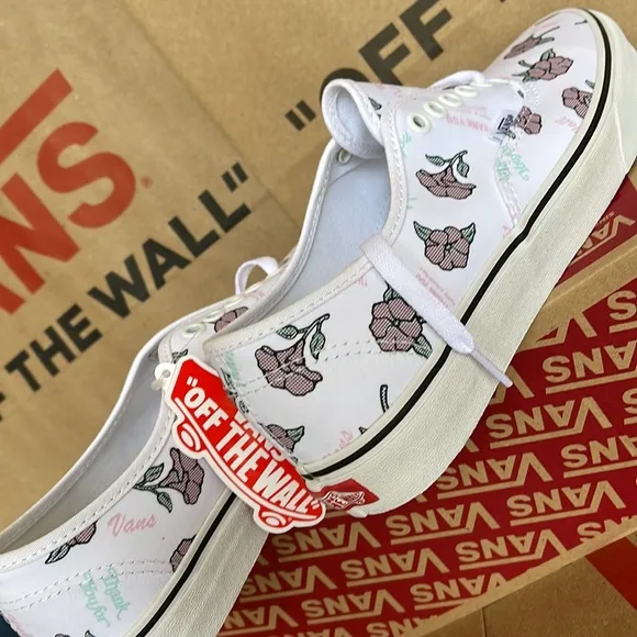 Vans Authentic (Thank You Flor) True White/Trwht sneakers WMNS