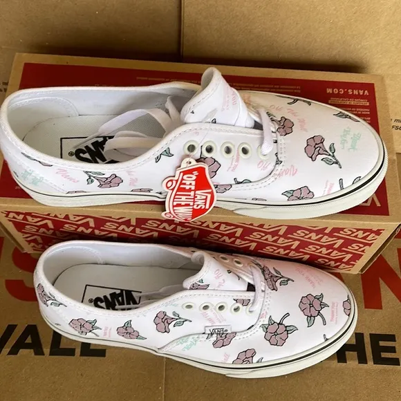 Vans Authentic (Thank You Flor) True White/Trwht sneakers WMNS