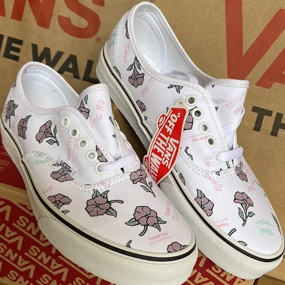 Vans Authentic (Thank You Flor) True White/Trwht sneakers WMNS