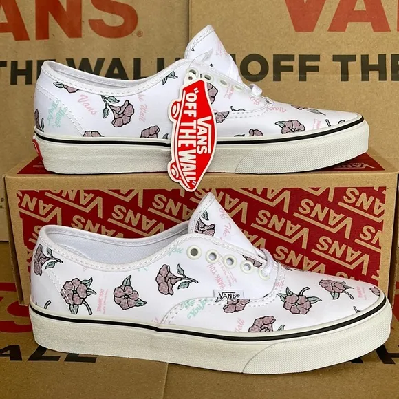 Vans Authentic (Thank You Flor) True White/Trwht sneakers WMNS