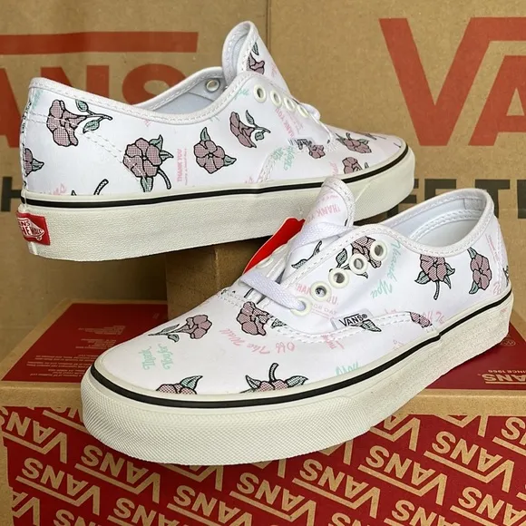 Vans Authentic (Thank You Flor) True White/Trwht sneakers WMNS