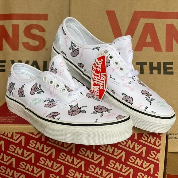 Vans Authentic (Thank You Flor) True White/Trwht sneakers WMNS