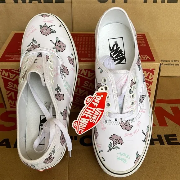 Vans Authentic (Thank You Flor) True White/Trwht sneakers WMNS
