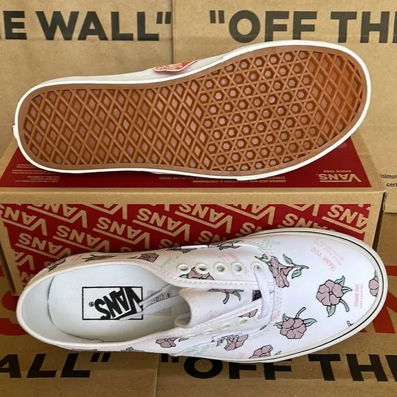 Vans Authentic (Thank You Flor) True White/Trwht sneakers WMNS