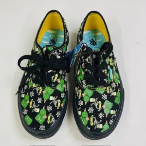 Vans Authentic The Simpsons Glow Bart Black Men's Size 3 Women's‎ 5