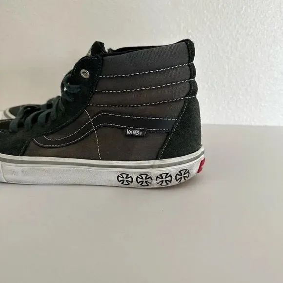 Vans‎ Independent/Sk8-Hipro/High Cut Sneakers/Grn/Vn000Vhgu24 Shoes 50100