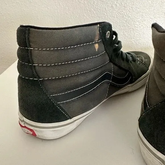 Vans‎ Independent/Sk8-Hipro/High Cut Sneakers/Grn/Vn000Vhgu24 Shoes 50100