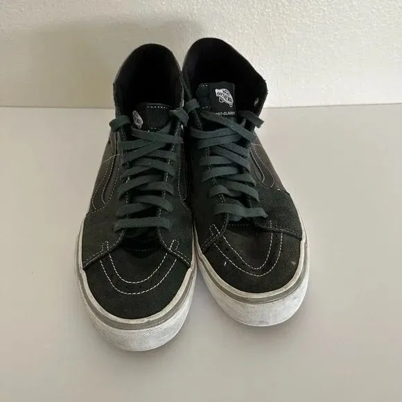Vans‎ Independent/Sk8-Hipro/High Cut Sneakers/Grn/Vn000Vhgu24 Shoes 50100