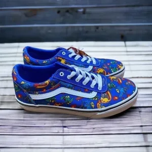 Vans Ward Dragon Explorer Sneakers Shoes NEW 7 Youth Kids