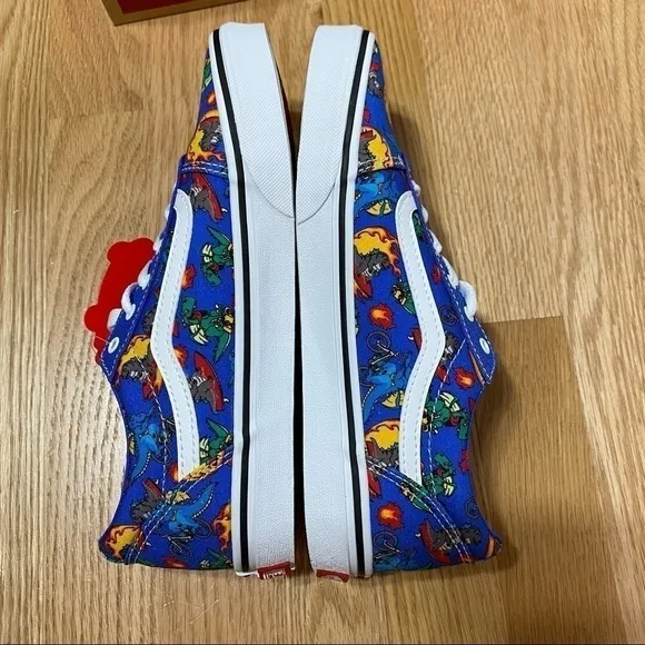 Vans Ward Dragon Explorer Sneakers Shoes NEW 7 Youth Kids