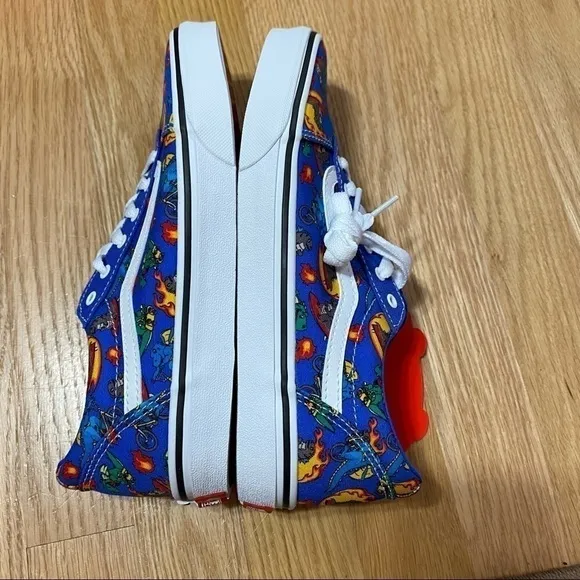 Vans Ward Dragon Explorer Sneakers Shoes NEW 7 Youth Kids