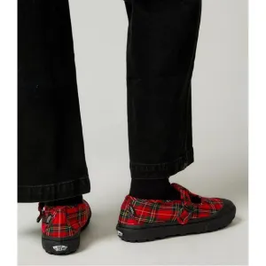 VANS Women Mary Jane Style 93 Preppy Punk Sneakers Tartan Plaid Size M 6.5 / W 8